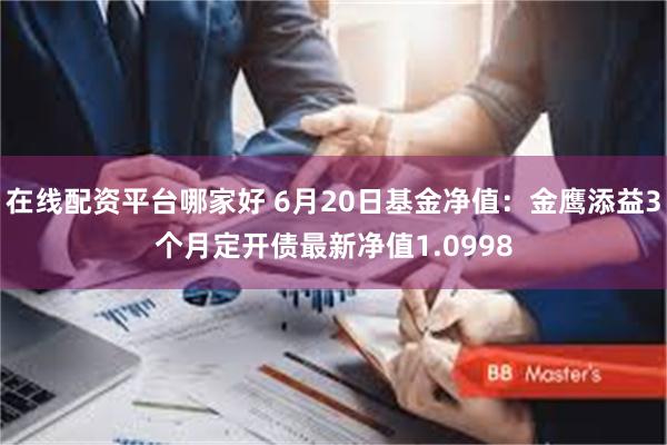 在线配资平台哪家好 6月20日基金净值：金鹰添益3个月定开债最新净值1.0998